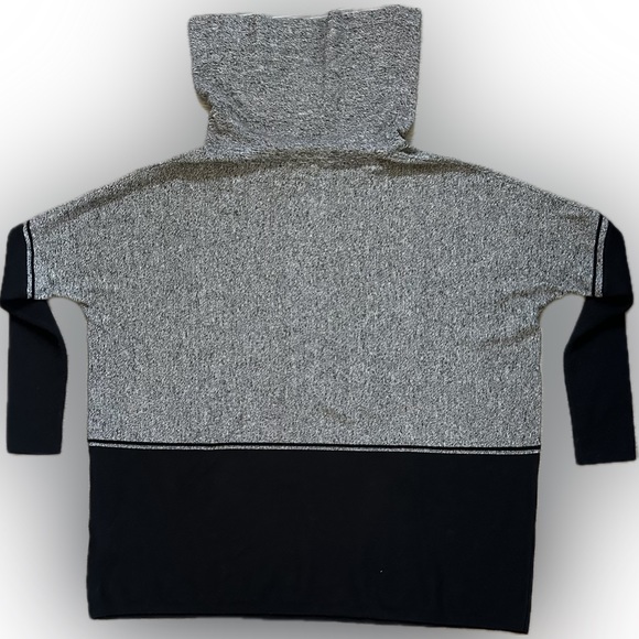 Smartwool Edgewood Poncho Sweater Black Size Medium - Picture 2 of 8